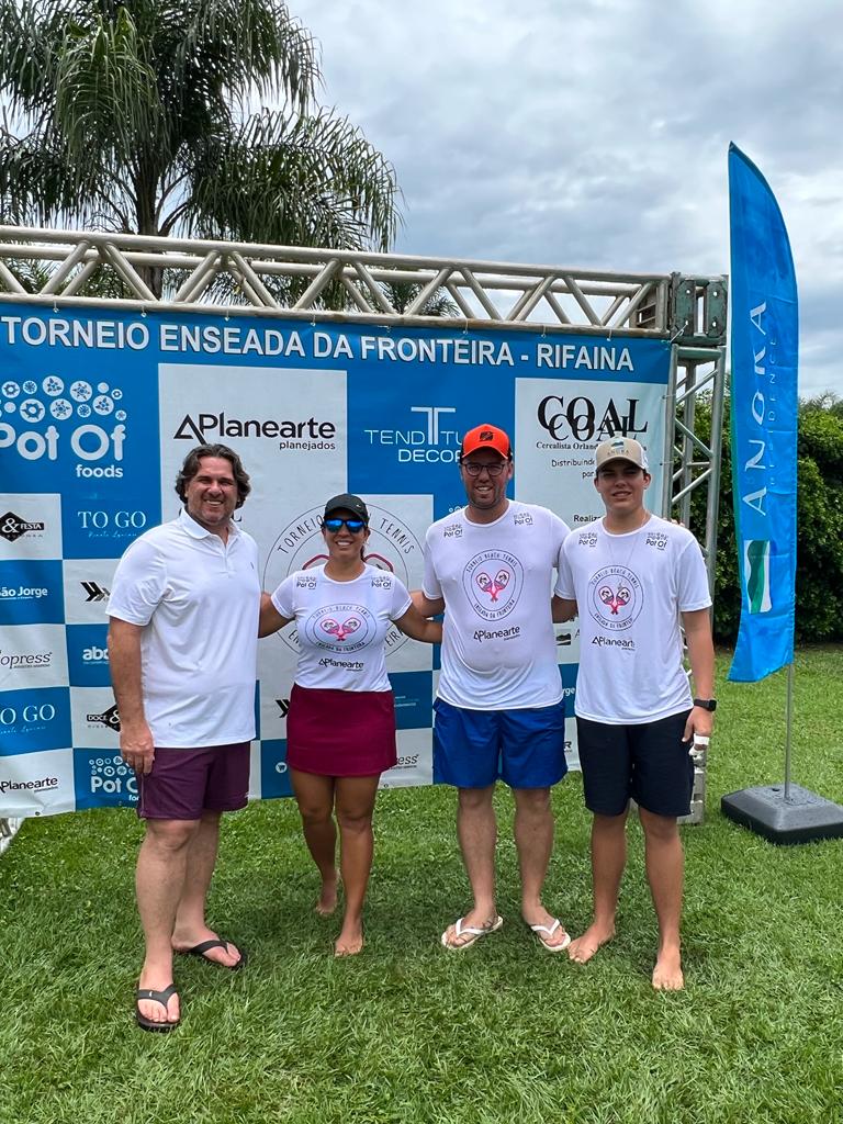 Torneio De Beach Tennis Em Rifaina Chega Ao Fim E J Sucesso Pelo